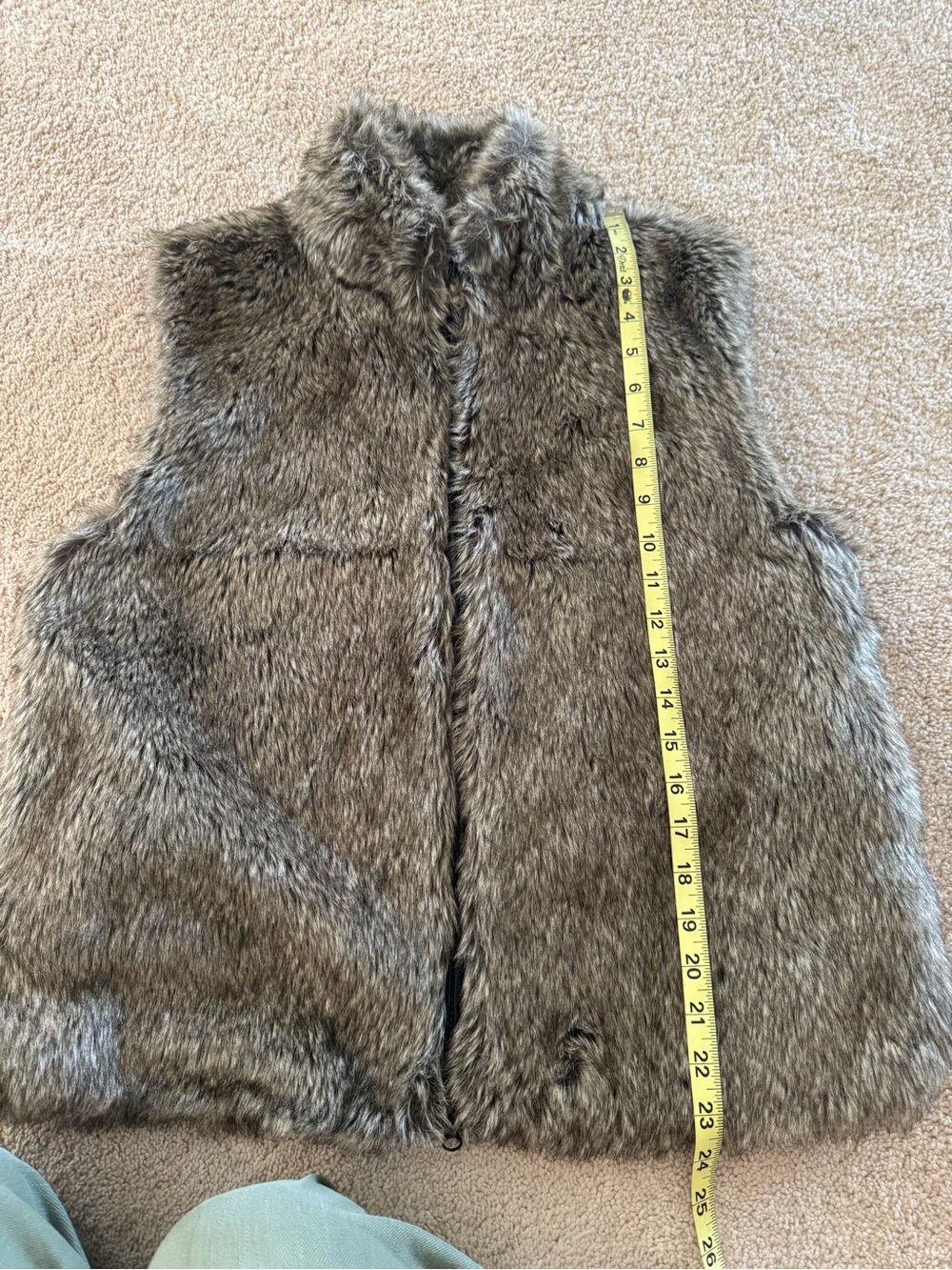 Arianna by Howard’s Faux Fur Vest - Picture 9 of 12